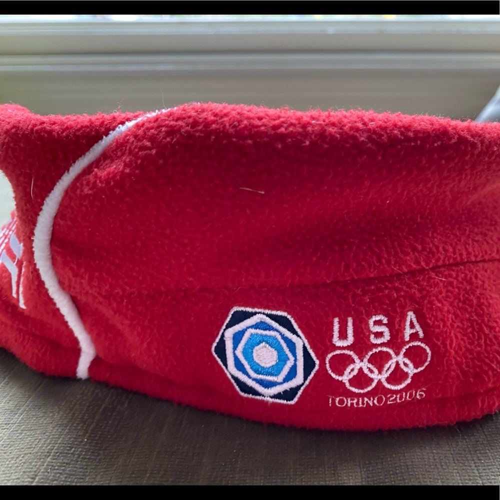 Roots Olympic fleece kids beret Torino 2006
